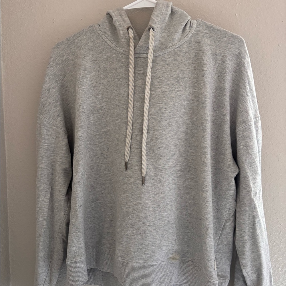Vuori Light Gray Women's Hoodie